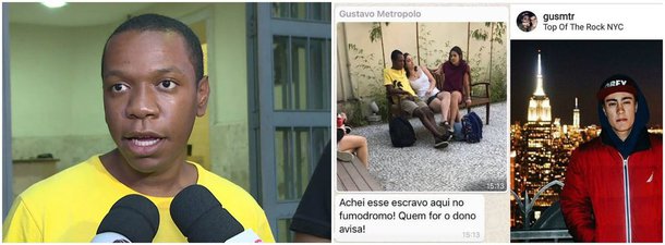 Curiosamente, o nome do agressor, Gustavo Metropolo, não foi divulgado pelos veículos de imprensa, embora conste no Boletim de Ocorrência, registrado no 4º Distrito Policial da Consolação, no centro da cidade; o documento foi divulgado pela Revista Fórum, assim como a foto do autor do crime; de acordo com o site, Gustavo retirou todos os seus perfis das redes sociais logo após a mensagem se espalhar pelas redes internas