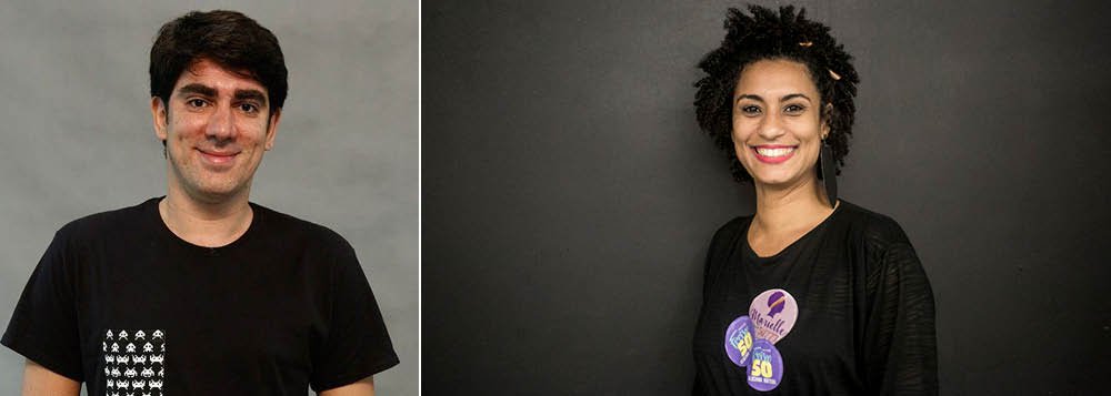 O humorista Marcelo Adnet fez duras críticas aos brasileiros que comemoraram ou fizeram cometários depreciativos sobre a execução da vereadora Marielle Franco (PSOL), morta com quatro tiros junto com o seu motorista Anderson Pedro Gomes na noite de quarta-feira no centro do Rio de Janeiro; "Não reconhecer que este é um atentado que cala a voz do povo mais excluído e ainda clamar por menos barulho é atestado de mau caratismo e hipocrisia", diz Adnet
