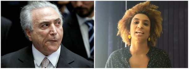 Por mais que o governo da aliança Temer/PSDB tente defender a intervenção - inclusive usando a morte de Marielle como argumento para a continuidade - ela foi feita com a promessa, por Temer e seus aliados, de pacificar a cidade e combater o tráfico