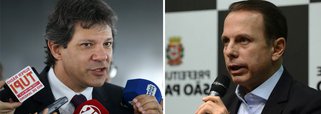 Diante da notícia de que o prefeito da capital paulista, João Doria (PSDB), confirmou que irá deixar o cargo para se candidatar ao governo do Estado, seu antecessor, Fernando Haddad (PT), lembrou nesta terça-feira 13, no Twitter, de uma entrevista sua em que se dizia "bem menos político que Doria"; o tucano enfatizava, em sua campanha a prefeito, que era "gestor", e não "político"; "Ao me deparar com a notícia de que Doria renunciará a Prefeitura para concorrer ao Governo do Estado, lembrei dessa entrevista que dei ao @elpais_brasil", tuitou Haddad