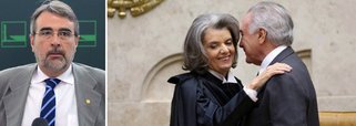Deputado federal Henrique Fontana (PT-RS) demonstra a contradição da presidente do STF, ministra Cármen Lúcia, que "não aceita votar habeas corpus do Lula, mas aceita reunir com presidente investigado e julgado pelo próprio STF para ouvir suas recomendações"; "Golpe e Estado de exceção é isso!", critica