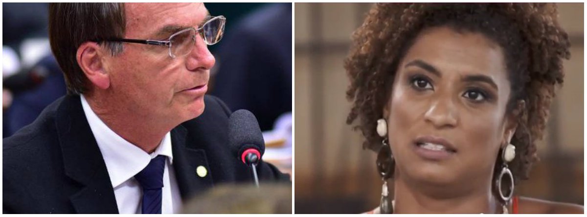 O silêncio de 'Bolso' acerca da tragédia que ceifou a vida de Marielle é um monumento ao erro político; é o silêncio da concordância, dos que afiançam, acreditam e legitimam e revela, por sua vez, o tamanho do oceano existente entre esse indivíduo e os sentimentos e afetos populares