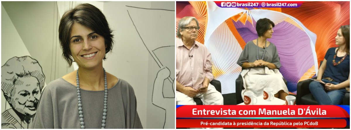Em entrevista exclusiva à TV 247, a deputada estadual e pré-candidata à presidência pelo PCdoB avalia que o golpe "abre um novo ciclo de construção de alternativas para o Brasil", e acredita que o PCdoB tem, com sua candidatura, "as condições para representar esse projeto de desenvolvimento que responda ao que o golpe representa para o Brasil"; ela fala também sobre a necessidade de políticas para a igualdade de gênero na sociedade, fake news, Bolsonaro e defende um referendo revogatório para reverter leis aprovadas por Temer como a reforma trabalhista e o pré-sal; assista à íntegra