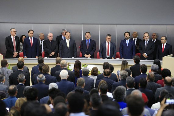 Governador de Rondônia,Daniel Pereira, na Assembleia Legislativa