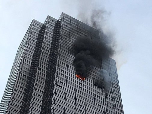 Incêndio na Trump Tower deixa 1 morto e 4 feridos em Nova Iorque (07.04.2018)