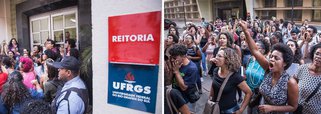 Cerca de 50 estudantes ligados a movimentos negros da Universidade Federal do Rio Grande do Sul (UFRGS) ocuparam a Reitoria da instituição como protesto contra o que estão considerando ser a “destruição” da política de cotas da universidade; em portaria deste ano a universidade definiu que poderão ter acesso as vagas destinadas para negros (pretos e pardos) alunos que comprovarem por meio de documentação ascendência negra até a geração dos avós; movimento considera a decisão equivocada