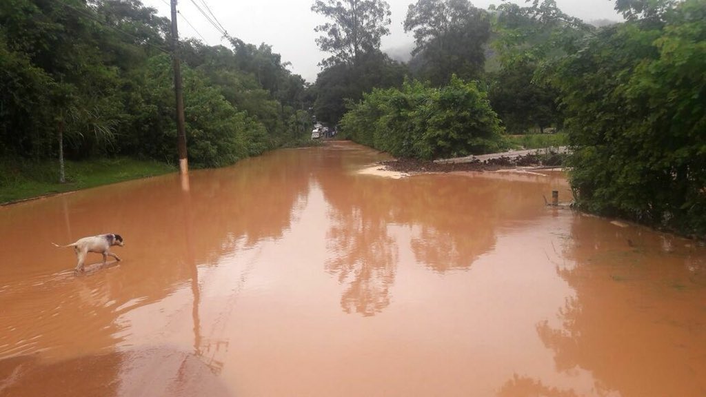Um deslizamento de terra matou um menino de sete anos de idade e deixou uma mulher ferida no Morro do Querosene, no distrito da Posse, em Petrópolis, região serrana do Rio de Janeiro; de acordo com a Prefeitura, há registros de deslizamentos em várias localidades; a Defesa Civil de Petrópolis está em estágio de atenção já que a chuva permanece em algumas regiões da cidade e existe a previsão de continuidade ao longo do dia