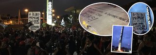 Neste 8 de março, 800 mulheres de diversos movimentos populares ocuparam o parque gráfico do jornal da família Marinho no Rio de Janeiro; objetivo da ação, iniciada às 5h30 da manhã, é denunciar a atuação decisiva da empresa sobre a instabilidade política brasileira; manifestantes destacam a articulação da Globo contra a democracia; jornal O Globo, que apoiou os golpes de 1964 e 2016, foi peça central na destruição da democracia brasileira desde o impedimento da presidenta Dilma em 2016 até perseguição ao ex-presidente Lula, para inviabilizá-lo como candidato em uma eleição democrática