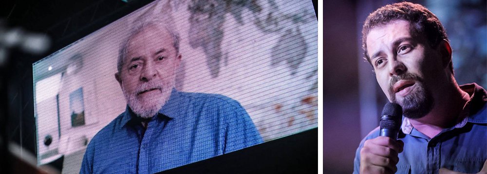 "Lula, ao parabenizar num vídeo Boulos pela candidatura.....e Manuela, não faz por acaso. Demarca com Ciro, se coloca acima dos dois e ao mesmo tempo manda um recado claro. O PT vai sozinho", diz o colunista Ricardo Cappelli; "A esquerda lança um Manifesto Unificado num dia e se divide no outro. Aposta no improvável. Se nenhum fato novo ocorrer, esta parece a tendência. Tomara que dê certo"