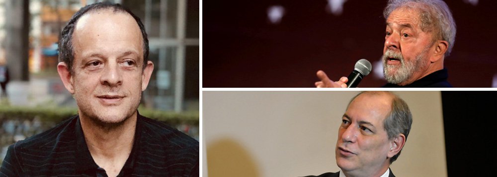 Editor do site Opera Mundi, o jornalista Breno Altman avalia que o ex-presidente Luiz Inácio Lula da Silva e o candidato Ciro Gomes, do PDT, terão um encontro marcado no futuro; "A candidatura Ciro não é um problema. Ele disputa o eleitor de centro, sob uma perspectiva de esquerda. No segundo turno, ele apoiará o Lula", diz ele; se Lula não puder concorrer, duas opções se colocam: o voto nulo no primeiro turno ou outra candidatura do PT; "Eu não vejo qualquer hipótese de o PT não ter candidatura própria se a alternativa não for a do voto nulo", diz ele; depois, no segundo turno, a composição entre as forças progressistas seria natural; em sua análise, Altman também discorreu sobre a hipótese de prisão de Lula; confira a íntegra