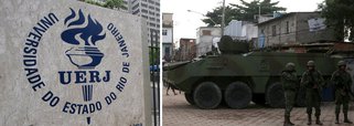 Universidade Federal do Rio de Janeiro (UFRJ) elaborou um manifestou sobre a intervenção federal na área de segurança pública no Rio; documento, assinado por mais de 300 intelectuais, professores, juristas, políticos, acadêmicos, além de movimentos sociais, diz expressar uma "´séria preocupação" com "a medida que indica a opção pela lógica militar para enfrentar os importantes problemas de segurança pública, com consequências sumamente graves para a população que vive nos territórios com maior incidência de violência", diz trecho do manifesto