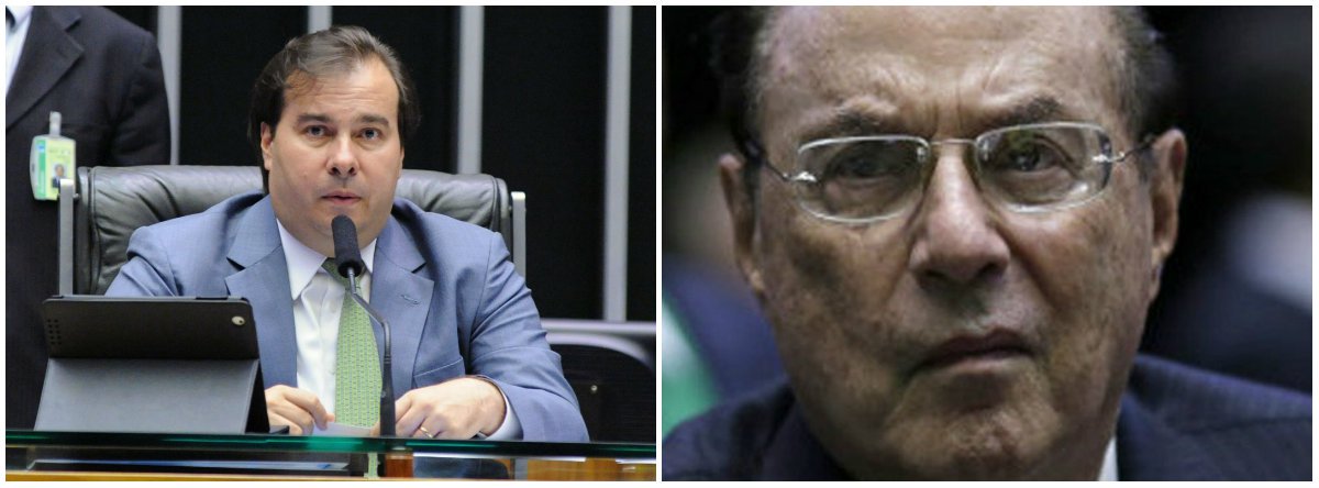 O presidente da Câmara dos Deputados, Rodrigo Maia (DEM-RJ), afirma que a prisão do deputado Paulo Maluf (PP-SP) "inviabiliza, por prazo superior a cento e vinte dias, o regular exercício do mandato parlamentar"; Maluf é acusado de usar conta no exterior para desviar recursos das obras da avenida Água Espraiada (atual avenida Roberto Marinho), em São Paulo, quando era prefeito da cidade, entre 1993 e 1996