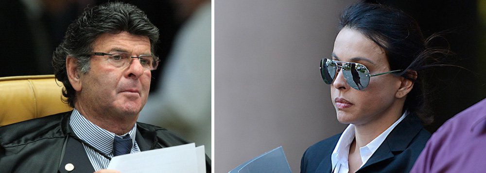 "Indicado por Dilma, Fux foi à casa de Cabral para agradecer o apoio. E, diante de testemunhas, fez um gesto que ele mesmo disse que seria inédito: ajoelhou-se, diante de todos, e beijou os pés de Adriana. Tem seu lado criativo, convenham. Já se conhecia o beija-mão. O beija-pé, se não é símbolo máximo da sujeição, deve ser puro ato de picardia", escreveu em outubro o jornalista Reinaldo Azevedo sobre o presidente do TSE, Luiz Fux