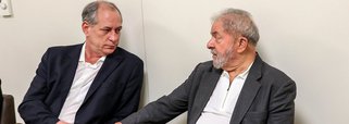 "Nesse momento, ele tem que falar coisas que agradem o seu público", comentou Ciro Gomes; "Mas eu quero falar uma coisa para o povo brasileiro. Nos últimos 16 anos nós trabalhamos juntos. E eu espero que no segundo turno a gente possa se encontrar. Acho que temos um encontro marcado no segundo turno", acrescentou o ex-ministro; em entrevista à Folha nesta quinta, Lula disse "pela direita, ninguém será presidente sem o apoio dos tucanos. Pela esquerda, ninguém será presidente sem o PT"