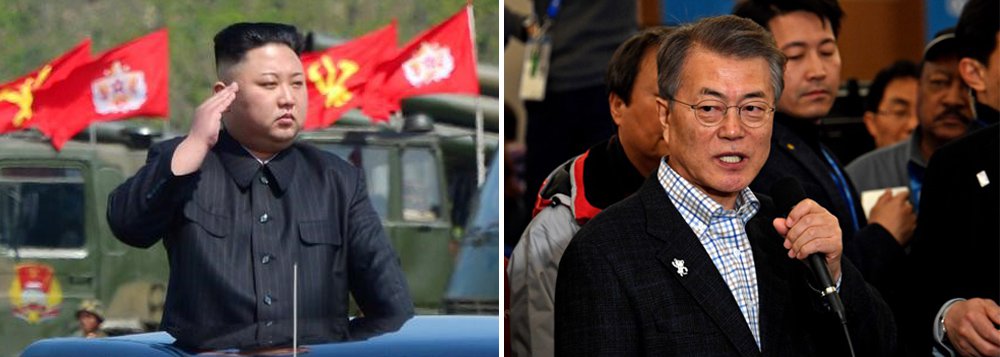 O líder da Coreia do Norte, Kim Jong Un, e o presidente da Coreia do Sul, Moon Jae-in, se reunirão em abril; Jong Ui Yong, chefe do Escritório de Segurança Nacional da Coreia do Sul, disse que este foi um dos acordos alcançados durante sua visita entre segunda e terça-feira (6) a Pyongyang, onde foi recebido pelo mandatário norte-coreano; ; antes os dois realizarão consultas e analisarão os caminhos para reduzir as tensões militares por meio de um canal de comunicação aberto exclusivamente para eles