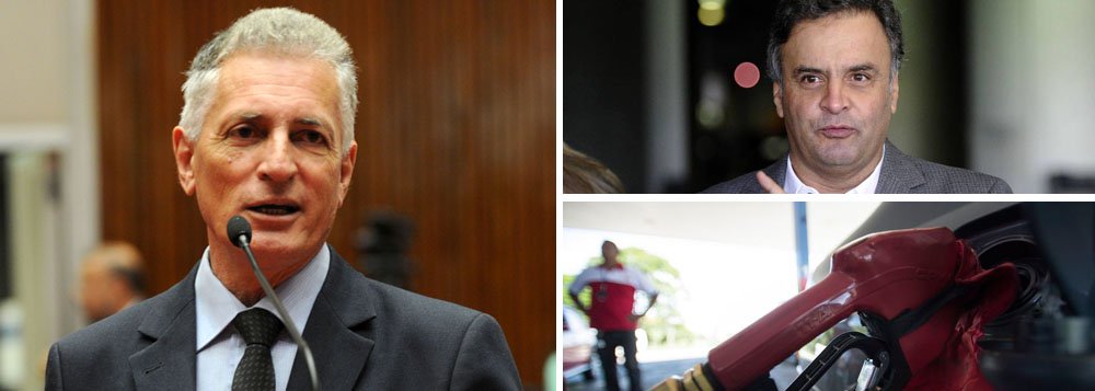 Deputado estadual Rogério Correia (PT) afirmou que "a política da Petrobras, a partir do governo de Temer e Aécio, é dar todo o poder aos investidores, sobretudo estrangeiros"; segundo petista, "soa como piada de mau gosto a fake news que a turma ligada a Aécio Neves está tentando espalhar em Minas Gerais. Querem que os mineiros acreditem que os reajustes se deveriam ao aumento do ICMS sobre combustíveis no Estado. E o ICMS representa apenas 29% do preço da gasolina"