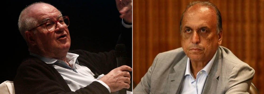O jornalista Elio Gaspari defendeu neste domingo, 18, a saída do governador do Rio de Janeiro, Luiz Fernando Pezão (MDB), do cargo; "A ideia da intervenção do governo federal na segurança do Rio veio tarde e é curta. O governador Luiz Fernando Pezão precisa ir embora. Não tem saúde, passado nem futuro para permanecer no cargo num Estado falido, capturado por uma organização criminosa cujos chefes estão na cadeia. Como? Ele desce do gabinete, entra no carro e vai para casa", diz Gaspari em artigo na Folha de S. Paulo