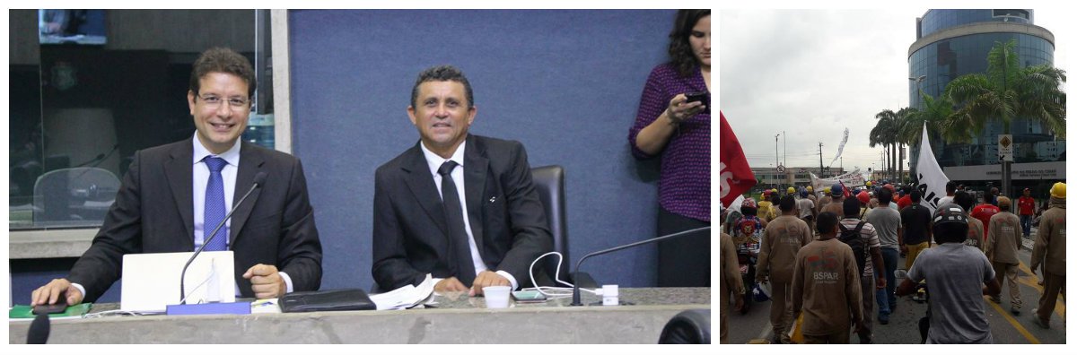 O deputado estadual Renato Roseno (Psol-CE) tirou licença de quatro meses, da Assembleia Legislativa. Em seu lugar assume o segundo suplente, Nestor Bezerra, também do Psol, da corrente interna Mais, operário da construção civil, pedreiro e sindicalista. Hoje cedo, operários da construção civil seguiram em passeata até a Assembléia Legislativa do Ceará, para ocupar as galerias durante a cerimônia
 
.