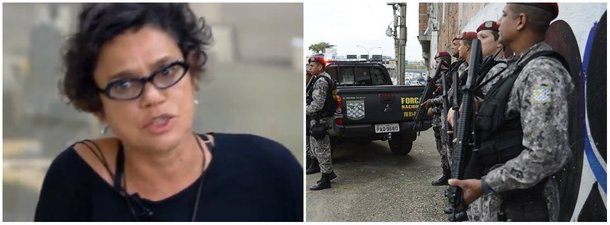 "Temos assistido é a substituição do feijão com arroz, o dia-a-adia dos policiamentos, por operações policiais, pela teatralidade operacional, que tem rendimento político, eleitoral, mas pouco efeito no cotidiano", diz, em vídeo, a professora da Universidade Federal Fluminense (UFF) Jaqueline Muniz, especialista em Segurança Pública, na GloboNews, sobre o decreto que prevê a intervenção na segurança do Rio; "A impressão é a de que o comando militar chegou ao Rio para passar o Carnaval, gostou e resolveu governar"
