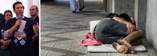 O prefeito de Porto Alegre, Nelson Marchezan Júnior (PSDB), afirmou que está buscando uma "solução estruturante" para as pessoas que vivem em situação de rua na Capital; segundo Marchezan, o objetivo não é realizar uma mera "maquiagem" em pontos como o Viaduto Otávio Rocha, no centro de Porto Alegre; a prefeitura estaria preparando uma ação para,a partir de janeiro, desocupar espaços usados por pessoas em situação de rua e que o viaduto seria o primeiro alvo; o Movimento Nacional da População de Rua (MNPR) vê com ceticismo as políticas da atual gestão e teme a implantação de medidas higienistas