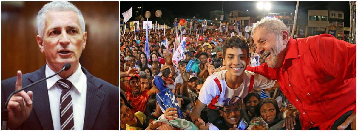 "As coisas foram invertidas no processo contra Lula e o réu é que precisa provar sua inocência. Isso já seria um absurdo por si só", afirmou o deputado estadual Rogério Correia (PT) ao criticar o processo contra o ex-presidente Lula no caso do tripléx do Guarujá; segundo ele, a escritura do tripléx "não deixa dúvidas, pois revela que o imóvel está em nome da OAS Empreendimentos"; "Alguma dúvida que o processo é político?", questionou