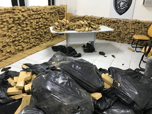O Maranhão apreendeu 7,1 toneladas de drogas em 2017, marca 139% superior em comparação com o ano de 2016; a Bahia é a segunda colocada no ranking regional, com 6,1 toneladas apreendidas, seguida do Ceará com 3,5 toneladas de drogas confiscadas em 2017