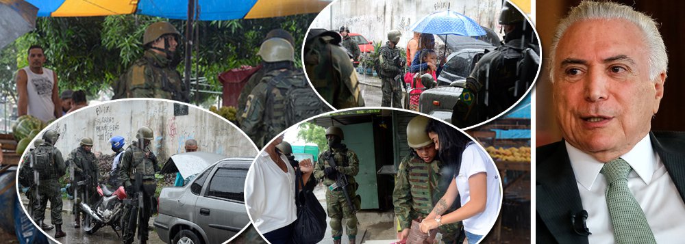 "Se os chefes militares estiverem, como creio, realmente interessados em proteger seus homens de consequências jurídicas negativas, é bom tomarem cuidado com a repetição daquelas cenas. Juridicamente, o procedimento é totalmente ilegal", diz o editor do Tijolaço
