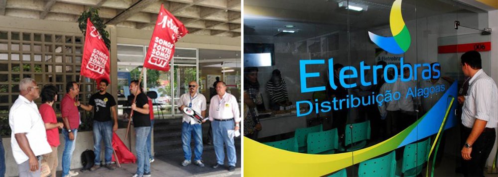 Durante uma visita técnica de investidores da Energisa, à sede da Eletrobras Distribuição Alagoas, em Maceió, servidores e membros do Sindicato dos Urbanitários realizaram mais um ato contra a privatização da estatal, ocasião em que criticaram o valor estimado pela administração - de R$ 50 mil, conforme resolução do governo federal - para a venda; segundo eles, o montante é irrisório e não representa a importância histórica que a empresa tem para a população alagoana