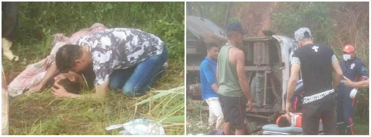 O filho do cantor Cristiano Neves, Adhemir Teixeira Neves, morreu após o micro-ônibus da banda capotar na BR-135, conhecida como Rodovia da Morte,próximo ao município de Corrente, Sul do Estado; a pista estava molhada devido às chuvas e o motorista acabou o controle da direção, capotando na rodovia. No total, havia nove pessoas no veículo que vinha do Ceará com destino a São Paulo