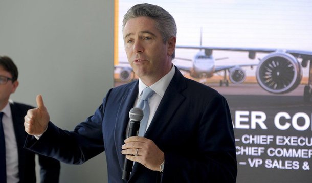 Falando no Singapore Airshow, o presidente da unidade de aviação comercial da Embraer, John Slattery, disse em uma coletiva de imprensa que a Embraer ainda não recebeu uma proposta da Boeing; "O único motivo para isso é que as partes continuam a trabalhar na identificação de estruturas que possam funcionar", disse ele