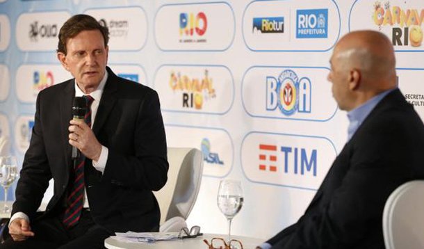 O prefeito do Rio de Janeiro, Marcelo Crivella, e o presidente da Riotur, Marcelo Alves, defenderam nesta quinta-feira  (11) a presença de forças de segurança federais atuem na cidade durante o carnaval; "É preciso que nós todos possamos contar com as tropas federais antes, durante e depois, para que o nosso carnaval, e todas as pessoas que estejam na rua estejam garantidas, alegres, felizes de que o Rio de Janeiro estará completamente seguro, sem qualquer espaço para imprevistos", afirmou Crivella