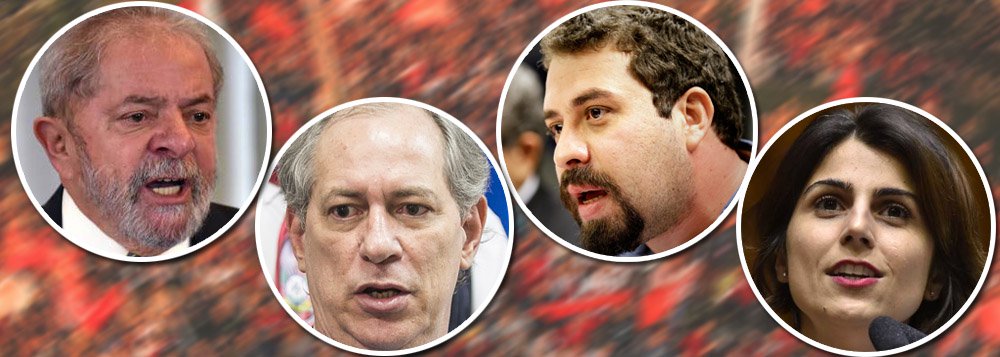 lula ciro boulos manuela