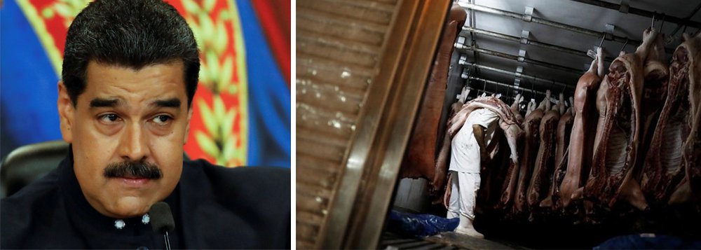 O presidente venezuelano, Nicolás Maduro, acusou Portugal e Colômbia de sabotagem, após os dois países impedirem envio do alimento a tempo para as festas de fim de ano; 2,2 toneladas do produto ainda não foram entregues