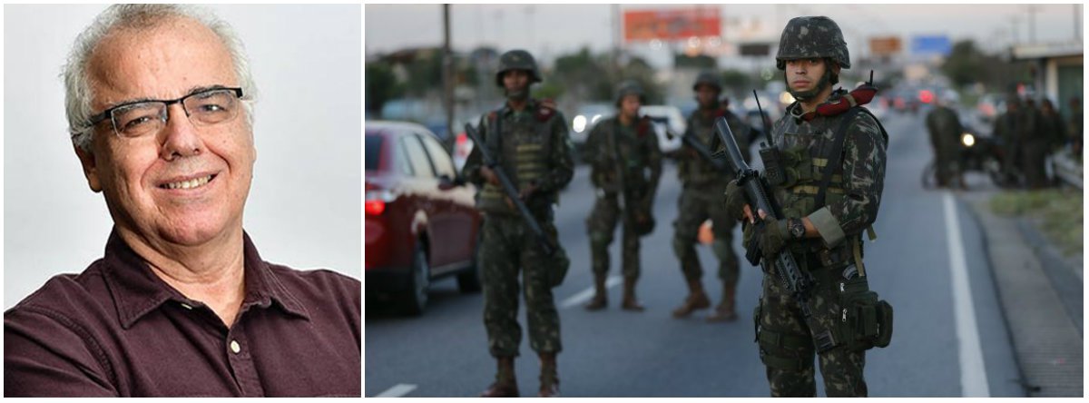 "Só assim, acreditam, a operação poderá ter êxito.O simples policiamento já mostrou que é ineficaz. Ajuda num primeiro momento a dar uma sensação de segurança, mas não ataca a raiz do problema", escreve o colunista Domingos Fraga