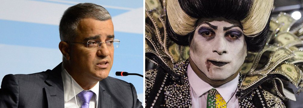 Jornalista Kennedy Alencar criticou nesta segunda-feira, 19, a intervenção do Palácio do Planalto no desfile da Paraído do Tuiuti, que fez com o  "Vampirão neoliberalista" desfilasse sem a faixa presidencial no sábado; "É um episódio grave. Trata-se de censura, se estiver correta a versão de que um ministro teve a ideia de jerico de pressionar a escola. Se for um episódio de autocensura, porque a Presidência nega pressão sobre a Paraíso do Tuiuti, também é grave. As escolas de samba não devem temer apenas o governador ou o prefeito do Rio. De agora em diante, deverão pisar em ovos para não melindrar o governo federal e as Forças Armadas", disse ele