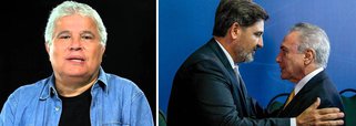 O colunista Ricardo Noblat, da Veja, afirma que a trapalhada de Fernando Segóvia é culpa do próprio Michel Temer, a quem descreve como "conspirador"; "Não pode ser bobo quem conspirou com êxito para derrubar uma presidente, assumir seu cargo, aprovar medidas impopulares no Congresso, e safar-se de duas denúncias de corrupção", diz ele; "Salve, Temer! – por ter posto na Polícia Federal um diretor-geral para chamar de seu. Em compensação, como esperteza em excesso engole o esperto, ele arrisca-se a ser alvo de mais uma denúncia de corrupção", diz Nobla