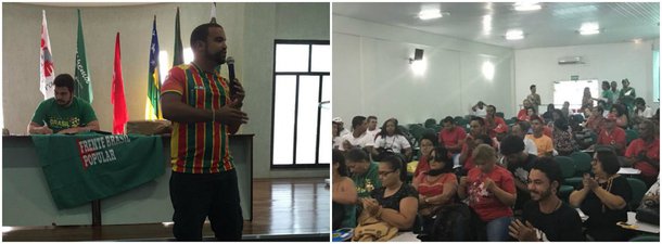 Constituição dos comitês se deu neste sábado 6, durante plenária da Frente Brasil Popular de Sergipe; de acordo com o presidente do PT de Aracaju, Jefferson Lima, o mote das campanhas no estado será "Eleição sem Lula é fraude"; pelo menos 19 diretórios do partido estiveram presentes no encontro; no dia 13 serão realizados atos de panfletagem nas feiras livres do comércio de Aracaju, que vão anteceder os grandes atos dos dias 23 e 24