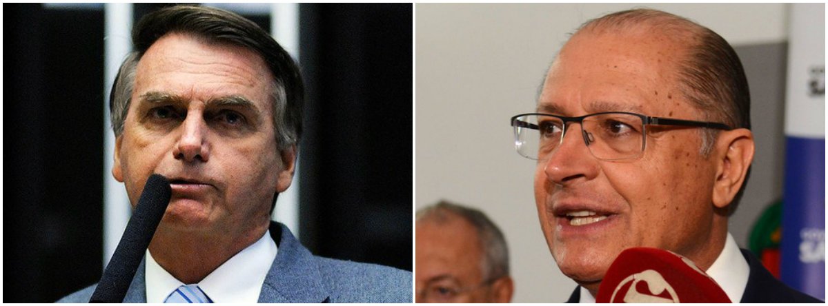 De acordo com o levantamento, com o ex-presidente Lula fora da disputa, o deputado Jair Bolsonaro teria 23,4% das intenções de voto no Estado, ficando à frente do governador, Geraldo Alckmin (PSDB), que registra 22,1%; entre os entrevistados, 16,6% responderam não votar em nenhum candidato, e 4,3% ainda não definiram seu candidato