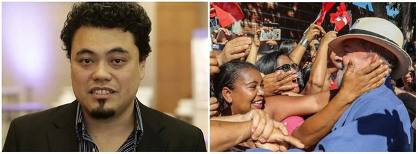 Jornalista Leonardo Sakamoto afirma que "Lula, além de uma quantidade consolidada de apoiadores históricos, tem a lembrança do bom momento de emprego em seu governo, que garantiu poder de consumo para a chamada 'nova classe média'"; "Em todos os cenários em que aparece como candidato à Presidência da República, Lula segue com, pelo menos, o dobro de votos do segundo colocado, de acordo com a pesquisa Datafolha divulgada nesta quarta (31)"