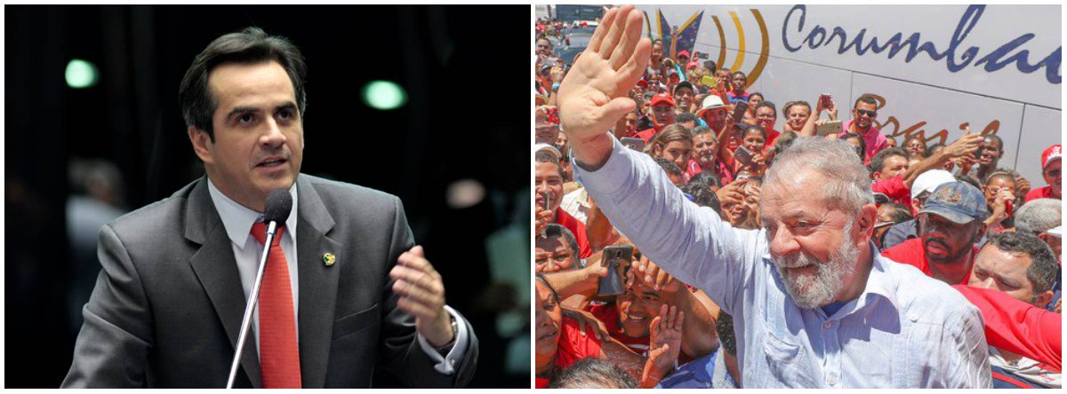 O senador Ciro Nogueira (PP) não demonstra preocupação com uma possível retaliação, após dizer que votará no ex-presidente Lula, se o petista for candidato a presidente da República; de acordo com o parlamentar, o seu posicionamento não representa o partido, que integra a base de Michel Temer; "O PP do Piauí tem o papel de apoiar o governo federal, o governo federal não tem candidato. O que eu disse é que meu voto pessoal é no Lula. No meu partido, a grande maioria não apoia o Lula, isso é mais uma decisão do Nordeste, por tudo que Lula fez pelo Nordeste", afirmou