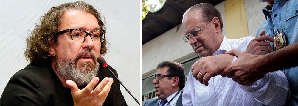 "A defesa do Dr. Paulo Maluf sabe que está levantando uma questão que transcende, e muito, o direito do seu constituinte de ter a prisão domiciliar. Quer discutir o direito de todo cidadão com mais de 80 anos a exigir este benefício, salvo se foi condenado por um crime praticado com violência", diz o advogado Antônio Carlos de Almeida Castro