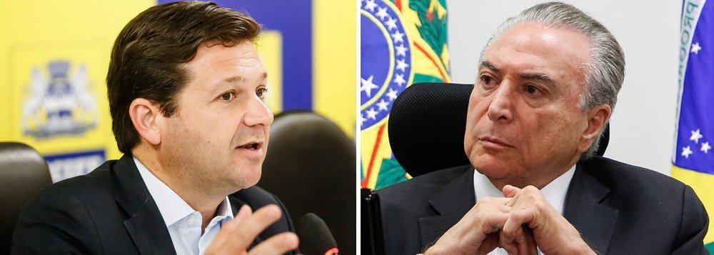 Prefeito do Recife, Geraldo Julio (PSB), criticou duramente o governo Michel Temer; segundo ele, "O governo que está em Brasília tem trazido muitas notícias ruins para o povo nordestino, mas estamos aqui firmes e otimistas", disse ao participar de uma missa de Ação de Graças, no bairro de Casa Forte