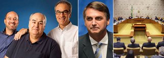 Principal responsável pelo sequestro da democracia brasileira, obtida com a instrumentalização do Poder Judiciário, a Globo já sinaliza que poderá também se valer do tapetão judicial para impedir a candidatura do deputado Jair Bolsonaro (PSC-RJ); o recado dos irmãos Marinho foi dado na coluna do jornalista Ancelmo Gois; "Nas fileiras de Bolsonaro, o medo é, naturalmente, menor em relação a Lula, cuja candidatura pode ser ceifada pela Justiça, em 24 de janeiro. Mas a impugnação da candidatura de Bolsonaro, pelo STF, é uma hipótese também", diz o jornalista; sonho da Globo seria uma eleição restrita a nomes como Henrique Meirelles, Marina Silva, Geraldo Alckmin e Luciano Huck