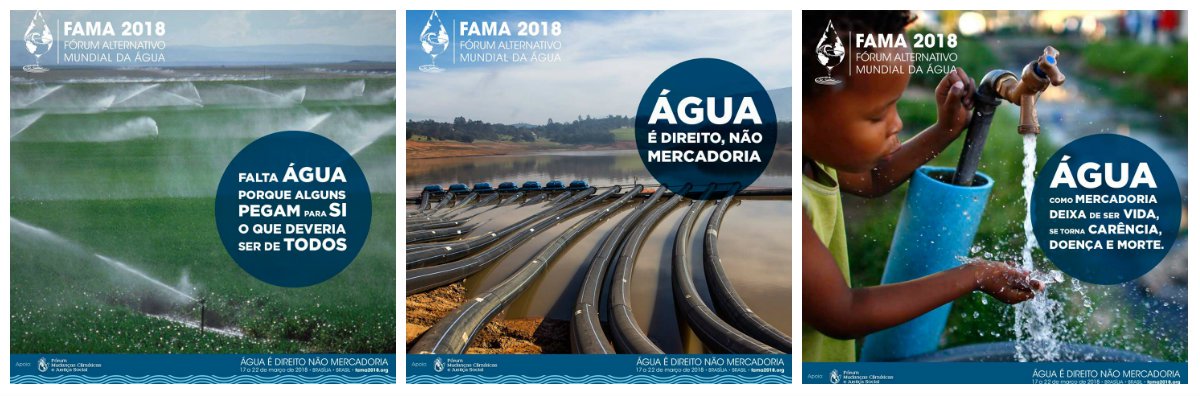 Será realizada amanhã (28), na Assembleia Legislativa, a "Assembleia Popular das Águas", com o lançamento do Comitê Estadual dos Povos e Águas do FAMA (Fórum Alternativo Mundial da Água), reunindo diversas organizações, sindicatos, militantes e movimentos socioambientais e populares com o objetivo de alertar a sociedade para os riscos da apropriação da água por grupos econômicos nacionais e internacionais que defendem a privatização das fontes naturais e dos serviços públicos de água
 