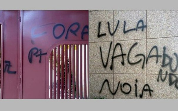 Após os ataques à sede do PT em Mogi Mirim, no interior de São Paulo, o presidente do diretório municipal do partido, Ernani Donatti, critica o acirramento de atos de ódio e o desprezo à convivência democrática; "Observamos que uma parte da população 'saiu do armário' em relação à questão do ódio, do preconceito. Ainda não é algo tão forte, mas está cada vez mais presente na sociedade"; os muros da sede do PT e da casa de Donatti foram pichados com xingamentos ao partido e ao ex-presidente Lula