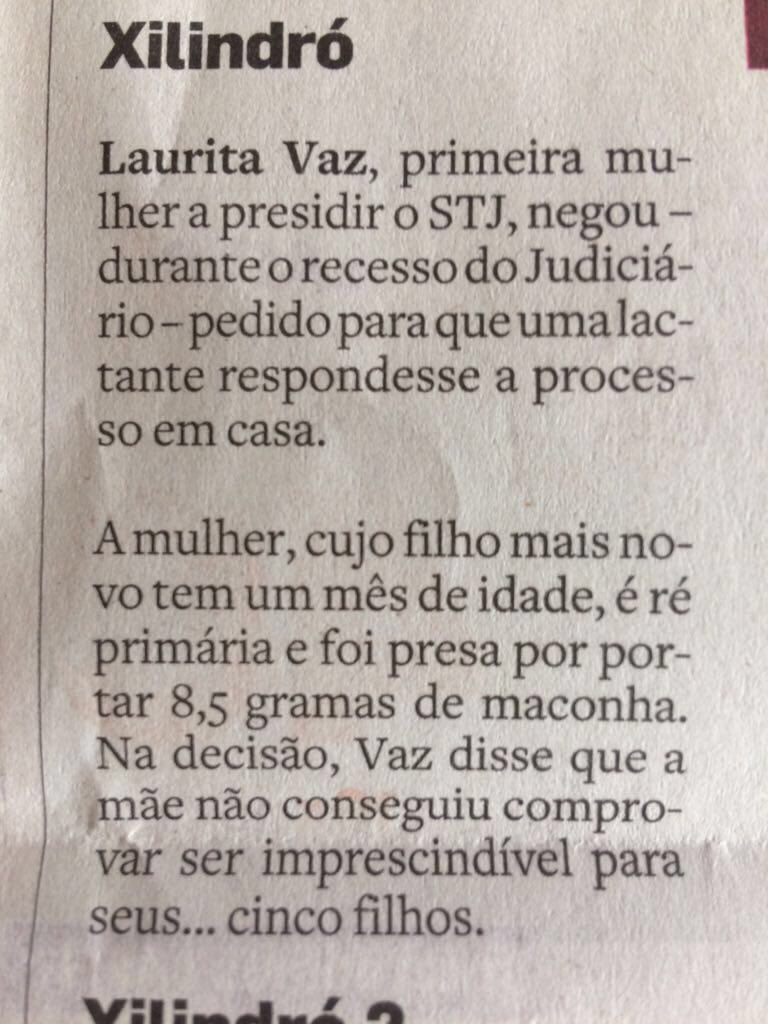 A justiça brasileira tem de ser humana e justa. Para todo mundo, pobres e ricos. Não é insuflando ódio contra a “mulher de Cabral”, ou contra o “filho da desembargadora”, que iremos ajudar ninguém. O que precisamos fazer é expurgar a cultura fascista da sociedade, e isso se faz com educação, cultura e debate