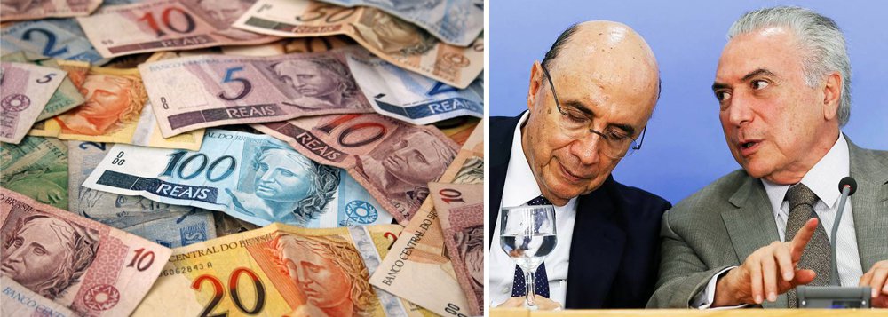 Depois de encerrar 2017 acima da barreira de R$ 3,5 trilhões e em nível recorde, a Dívida Pública Federal (DPF) deverá chegar ao fim de 2018 entre R$ 3,78 trilhões e R$ 3,98 trilhões, segundo o Plano Anual de Financiamento (PAF)  divulgado pelo Tesouro Nacional; governo Michel Temer pretende estabilizar a composição da DPF em 2018, mantendo a fatia de títulos prefixados vinculados à inflação, e reduzindo levemente a parcela da dívida corrigida por taxas flutuantes como a Selic e pelo câmbio