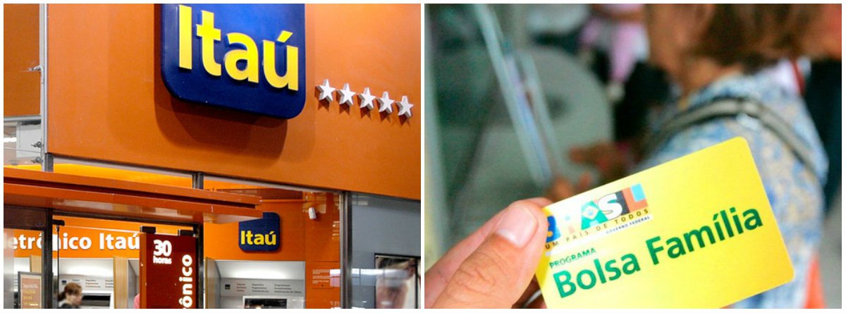 O blogueiro Mauro Lopes afirma que, enquanto três bancos tiveram um lucro de R$ 53,8 bilhões em 2017, 20% superior ao lucro do ano anterior, o Bolsa Família, principal programa de transferência de renda do País, sofreu um corte de R$ 1 bilhão; ele ressalta que 12,7 milhões de famílias participantes do Bolsa Família beneficiam 21% da população brasileira