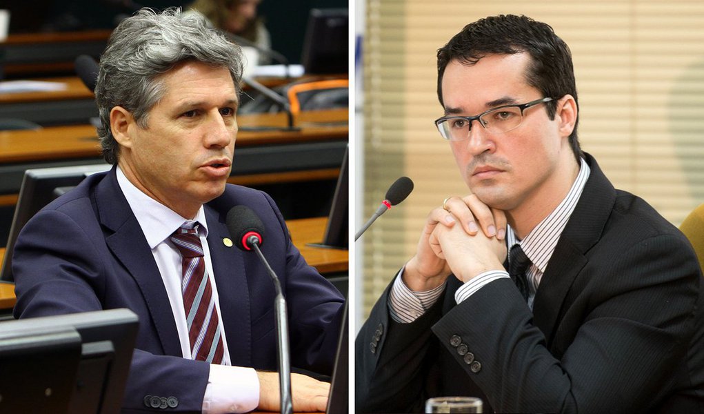 O deputado federal Paulo Teixeira (PT-SP) ironizou os abonos recebidos pelo Judiciário e pelo Ministério Público ao comentar a atuação do procurador Deltan Dallagnol, chefe da força-tarefa da Lava Jato em Curitiba, em uma sequência de tweets; "Caro Dalagnol. Como você recebe salario acima do teto constitucional, auxilio creche, auxilio saúde, auxilio moradia sendo proprietário de imóvel, sempre vou tratá-lo assim: 'Caro Dallagnol!'", escreveu Teixeira