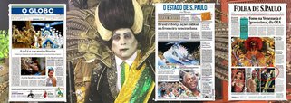 O jornalista Alberto Villas criticou a cobertura da imprensa tradicional sobre o "Vampirão", da escola de samba Paraíso do Tuiuti, que representou Michel Temer; "O vampiro na avenida, o grande sucesso do carnaval 2018, só apareceu na primeira página da Folha. O Globo e o Estadão acharam melhor tirar", postou o jornalista no Facebook